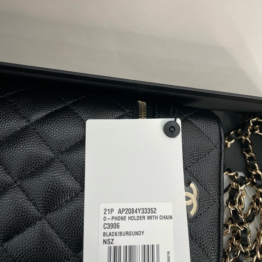 Chanel Phone Holder With Crossbody Chain Bag - Picture 2 of 8